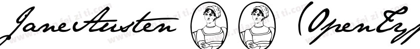 JaneAusten 常规 (OpenType字体转换